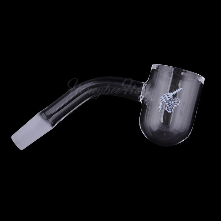 HONEY BEVEL BOWL QUARTZ BANGER - 45° DEGREE | YL - Headshop.com