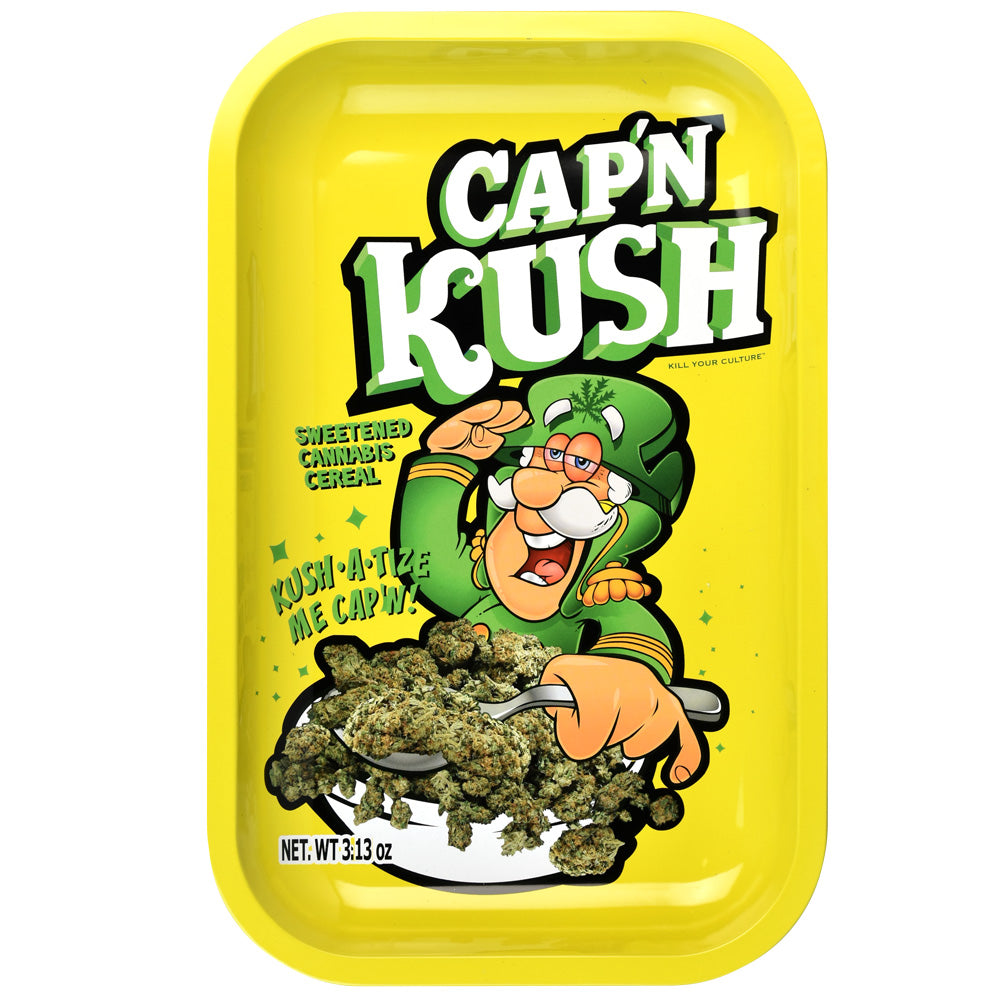Kill Your Culture Rolling Tray | Cap N' Kush - Headshop.com