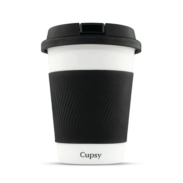 Puffco Cupsy Coffee Cup Water Pipe - 5" / Black - Headshop.com