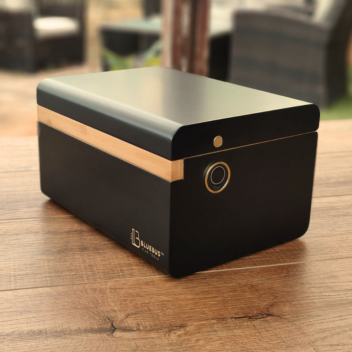 DISCOVERY 2.0 Storage Stash Box with Fingerprint Lock - Headshop.com