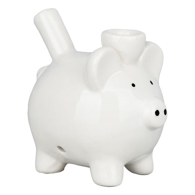 Ceramic Piggy Bank Pipe - 4.75" - Headshop.com