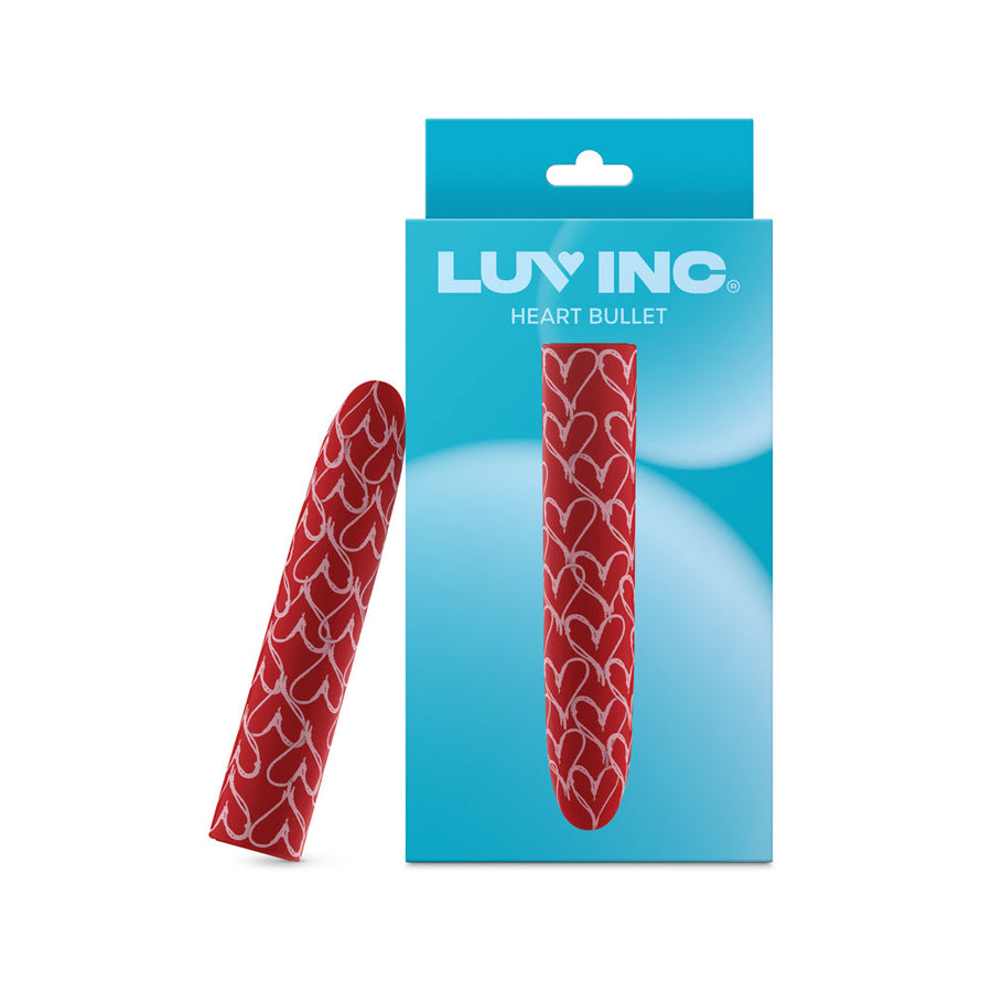 Luv Inc Hb82 Heart Bullet Vibrator Red Headshop.com Luv Inc Hb82 Heart Bullet Vibrator Red Headshop.com