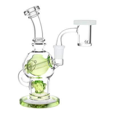 Bear Quartz BQ Sphere Dab Rig Box Set | 7" | 14mm F - Headshop.com