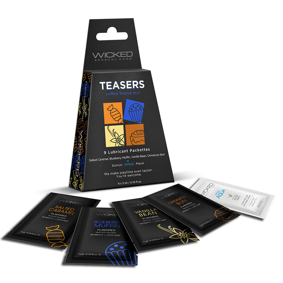 Wicked Teasers Coffee House Mix 3 ml 9 Packs/Box - Headshop.com