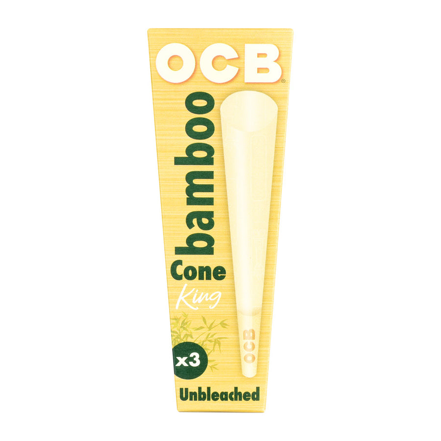 OCB Bamboo Unbleached Cones - Headshop.com
