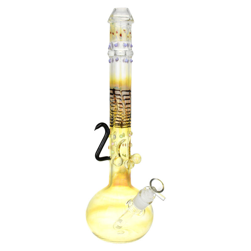 Amber Menagerie Bubble Base Water Pipe - 15" / 14mm F - Headshop.com