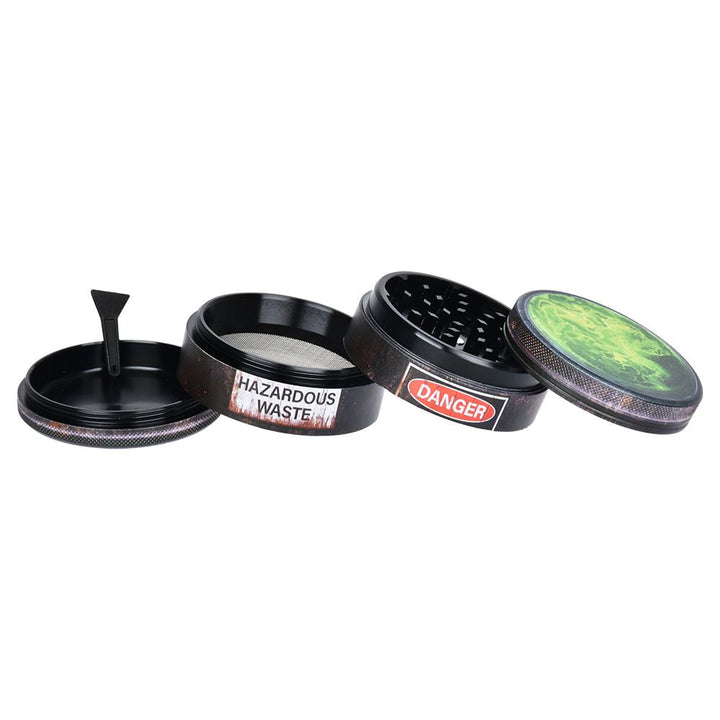 Pulsar OBJEX Design Series Aluminum Grinder | 4pc | 2.5" - Headshop.com