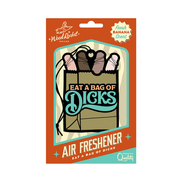 Wood Rocket Air Freshener Bag of Dicks - Headshop.com