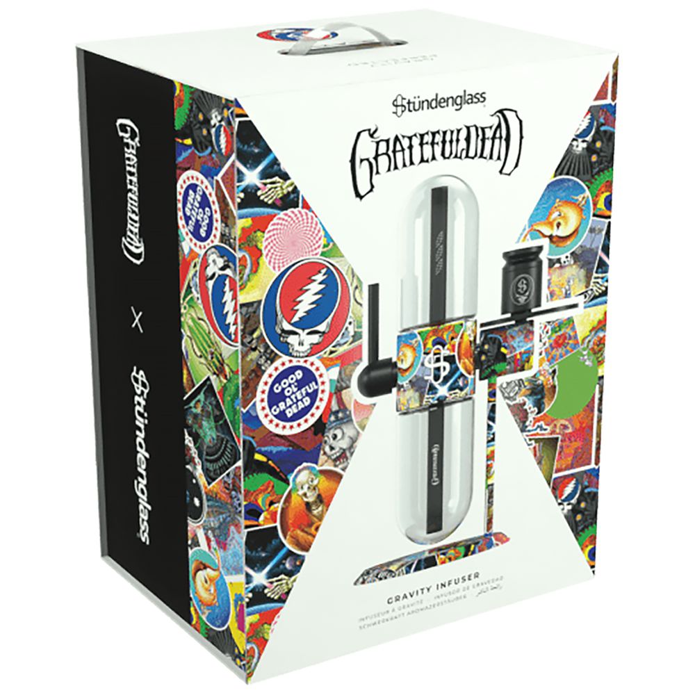 Stündenglass x Grateful Dead Gravity Bong - Legacy Patchwork - Headshop.com