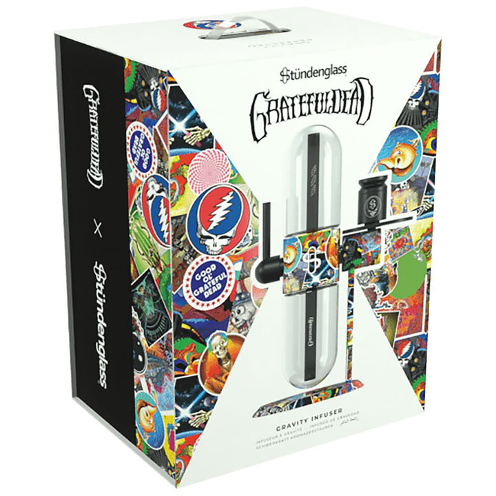 Stündenglass x Grateful Dead Gravity Bong - Legacy Patchwork - Headshop.com