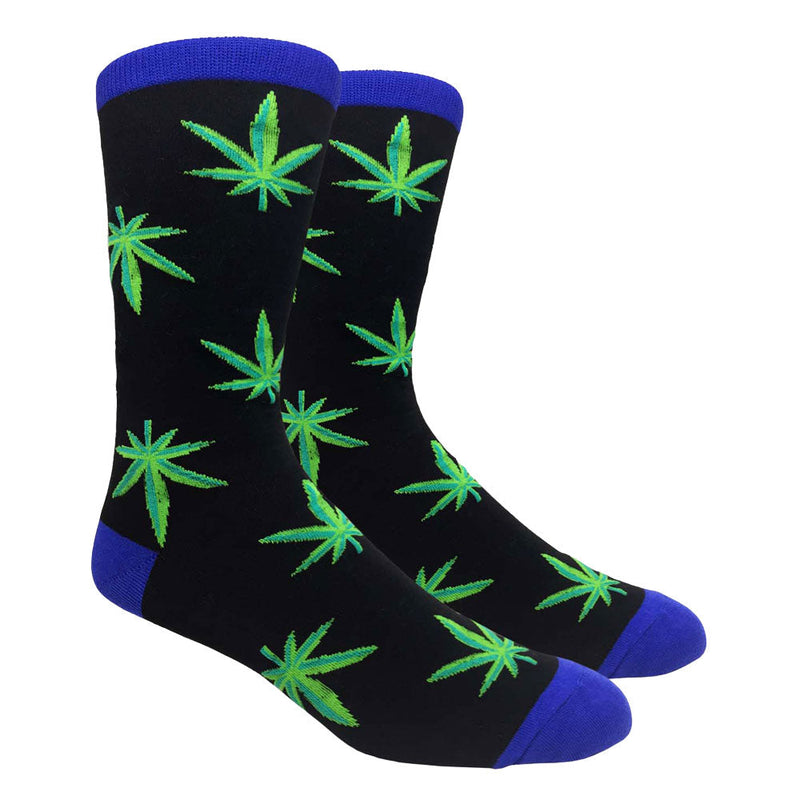 FineFit Novelty Socks | Plant Life Hemp Leaves - Headshop.com