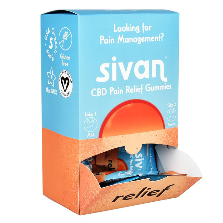Sivan CBD Blend Gummies | 625mg | 5pc | 10pk - Headshop.com