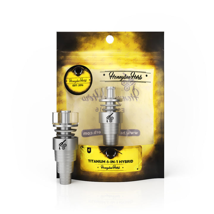 TITANIUM 6 IN 1 HYBRID DAB NAIL - Headshop.com