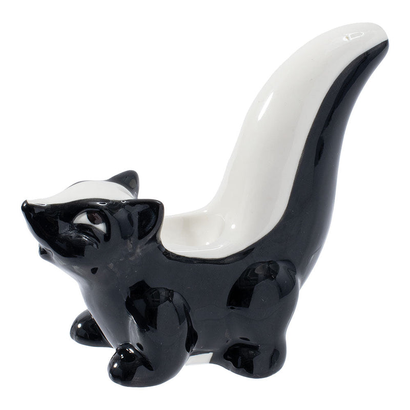 Wacky Bowlz Skunk Ceramic Hand Pipe - 4.5" - Headshop.com