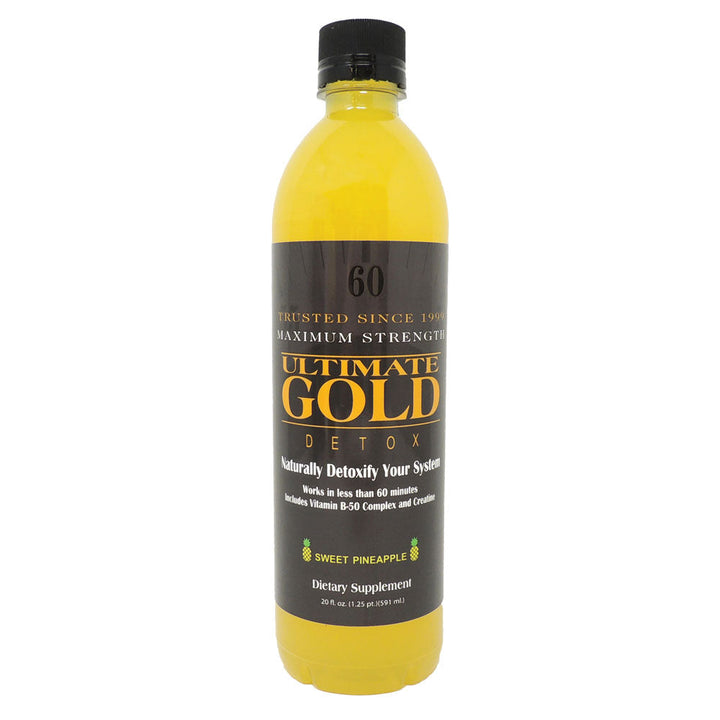 Ultimate Gold Detox Drink - 20oz - Headshop.com