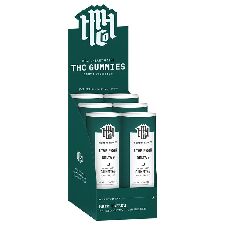 Modern Herb Co Live Resin Delta 9 Macrodose Gummies - Headshop.com