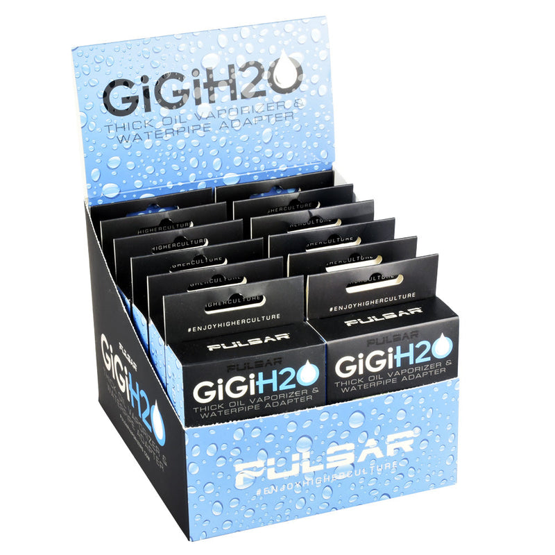 12PC DISPLAY - Pulsar GiGi H2O 510 Battery - 500mAh / Asst - Headshop.com