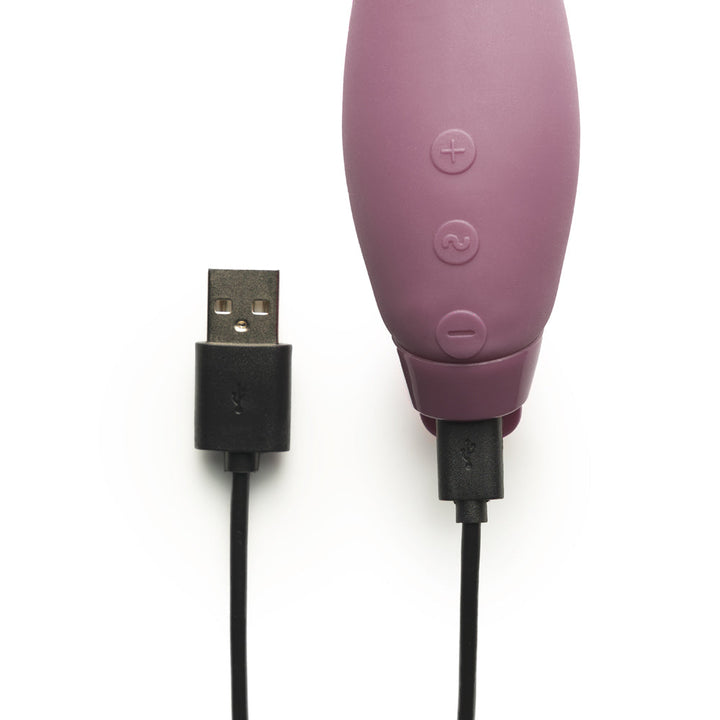 Je Joue Hera Rechargeable Silicone Rabbit Vibrator Purple - Headshop.com