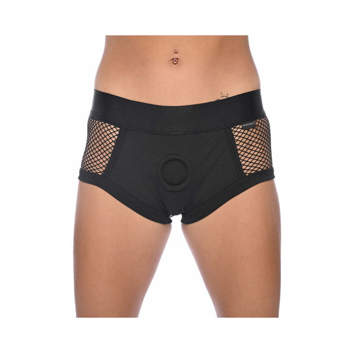 Sportsheets Em.Ex. Fit Harness Fishnet XL - Headshop.com