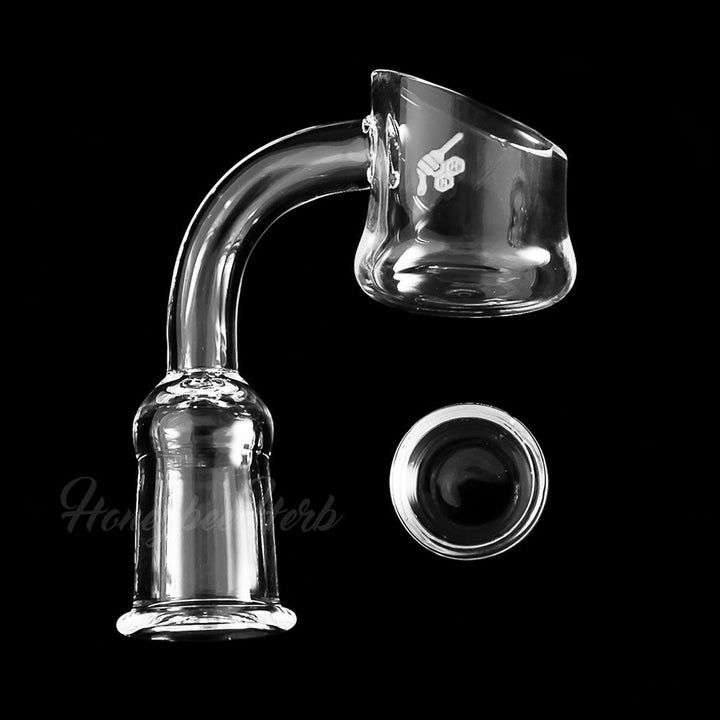 HONEY CUP QUARTZ BANGER - 90° DEGREE | YL - Headshop.com