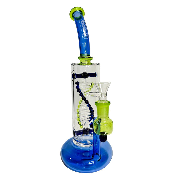Daze Glass - 2nd Gen Spinning DNA & Turbine Perc Glass Water Pipe - Headshop.com
