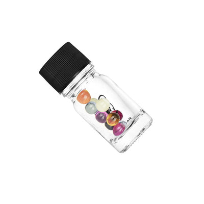 Bear Quartz Terp Pearls in Iso Jar - 12ct / 6mm / Assorted Colors - Headshop.com