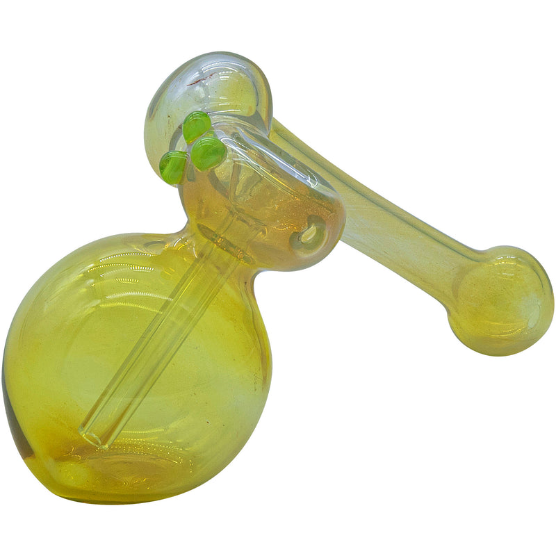 LA Pipes "Silver Sidecar" Fumed Hammer Sidecar Pipe (Various Colors) - Headshop.com