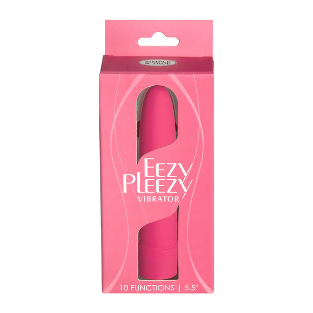 Simple & True Eezy Pleezy Classic Vibrator 5.5 in. Pink - Headshop.com