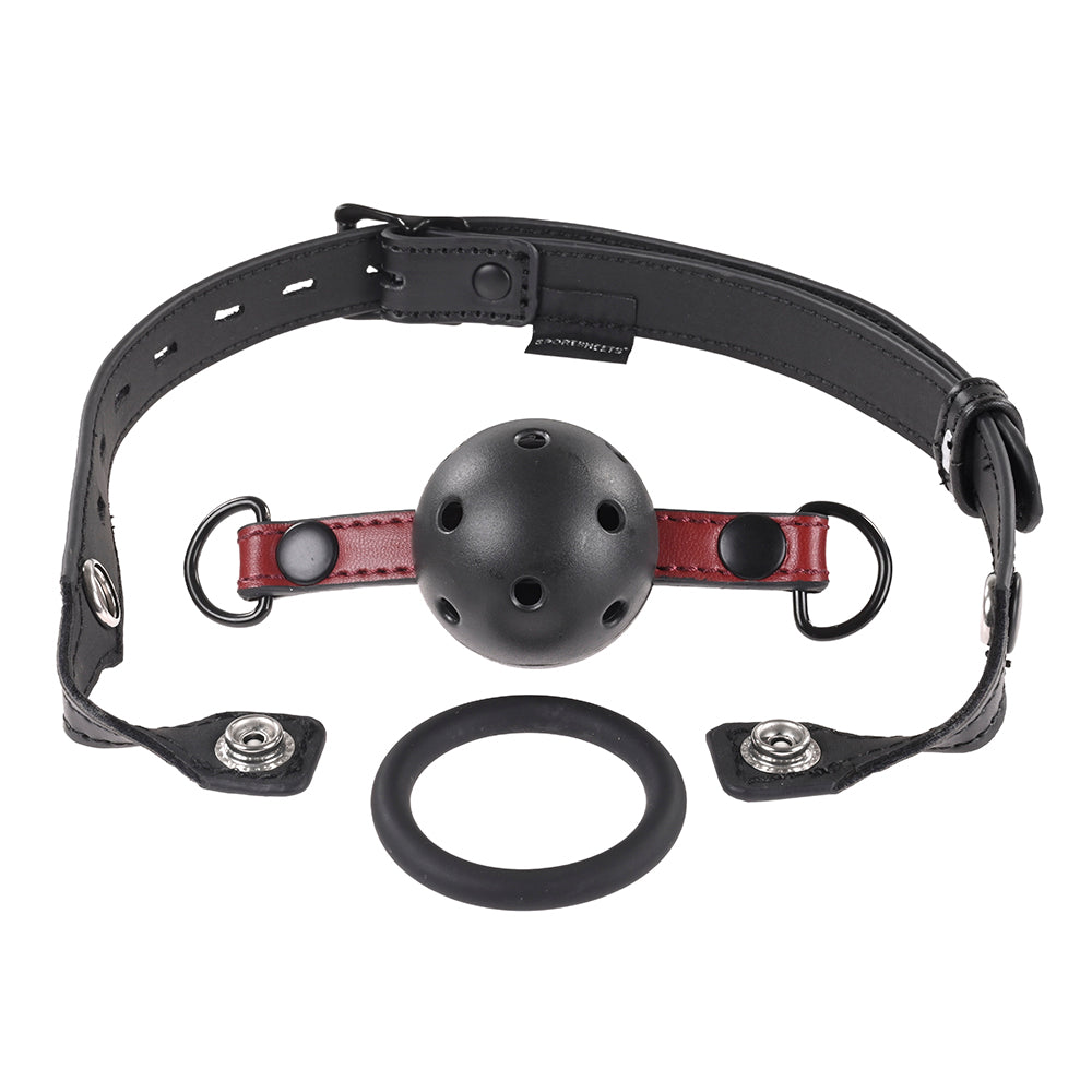 Sportsheets Saffron Interchangeable Gag with Adjustable Buckle - Headshop.com