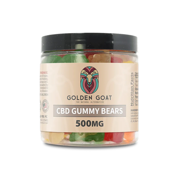 CBD Gummies 500MG - Clear Bears - Headshop.com