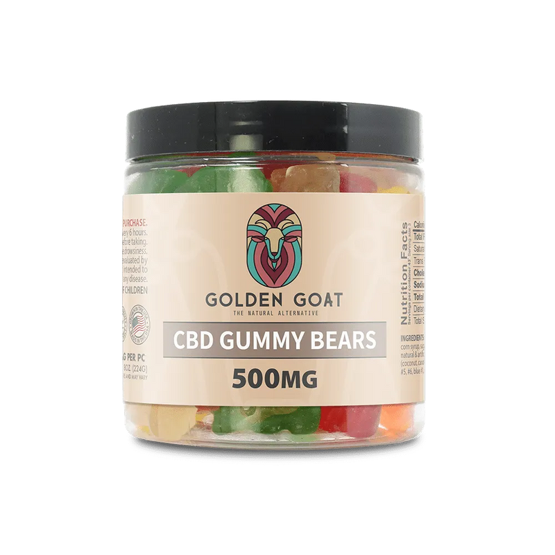 CBD Gummies 500MG - Clear Bears - Headshop.com