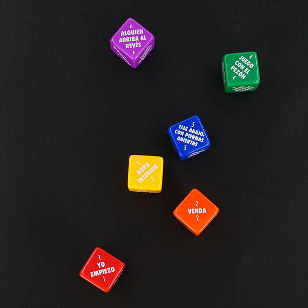 Sexy 6 Dice Game Pride Edition Spanish - Headshop.com