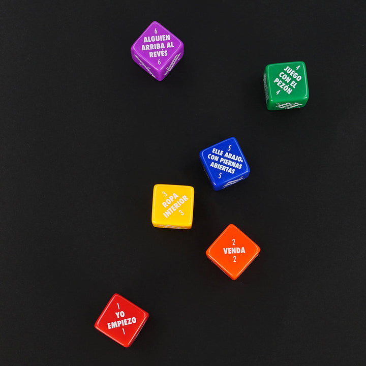 Sexy 6 Dice Game Pride Edition Spanish - Headshop.com