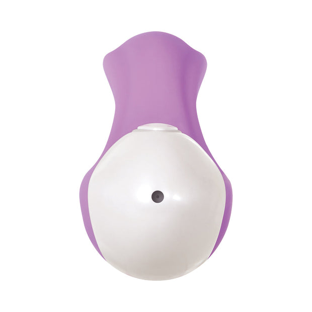 Evolved Super Sucker Rechargeable Thumping Suction Silicone Dual Stimulator Purple - Headshop.com