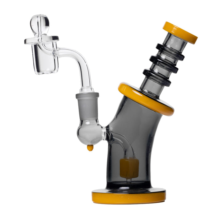 Human Grade 6.25" Bent Neck Dab Rig - Headshop.com