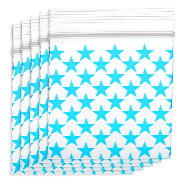 Designer Recloseable Zip Top Plastic Bags | 1000ct Bundle - Headshop.com