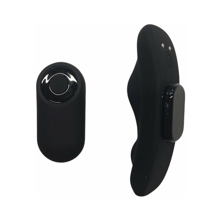 Temptasia Panty Vibe Rechargeable Remote-Controlled Silicone Wearable Vibrator Black - Headshop.com