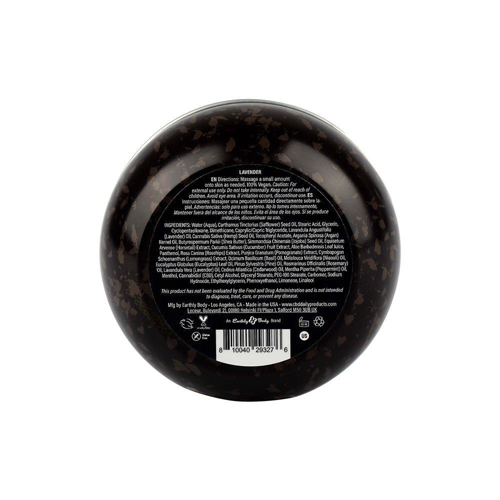 Earthly Body CBD Cream Lavender 5 oz. - Headshop.com