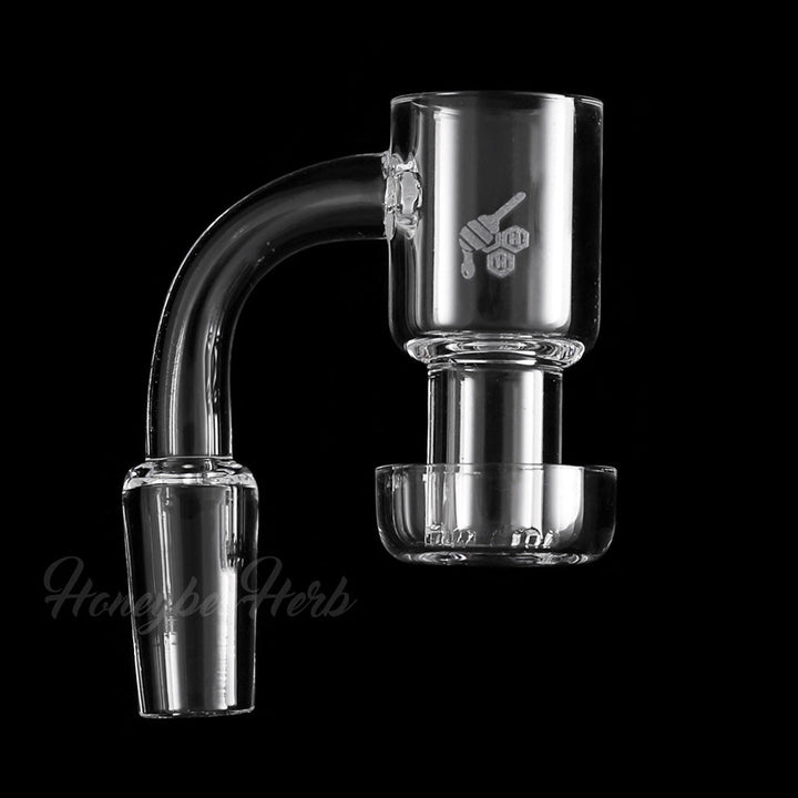 HONEYSUCKLE QUARTZ BANGER - 90° DEGREE | YL - Headshop.com