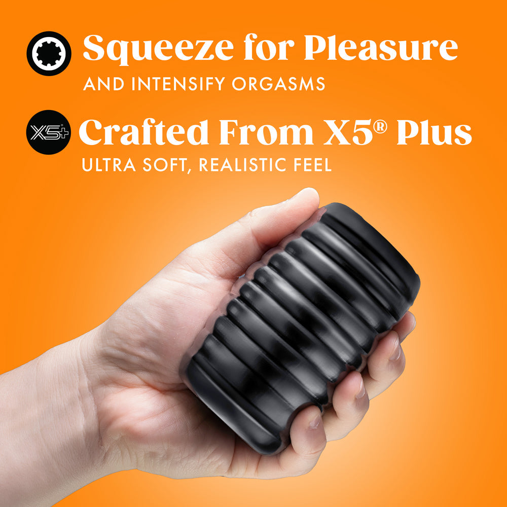 Rize Grasp Self-Lubricating Stroker Black - Headshop.com