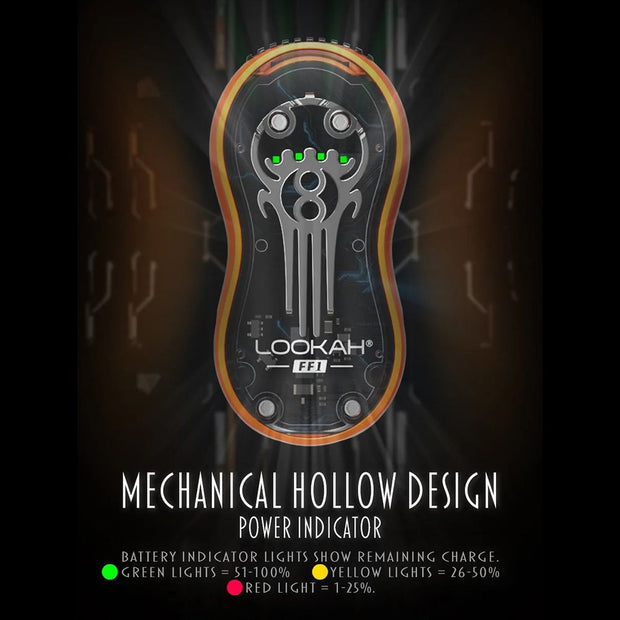 Lookah FF1 Race Car Variable Voltage 510 Vape Battery - 6ct - Headshop.com