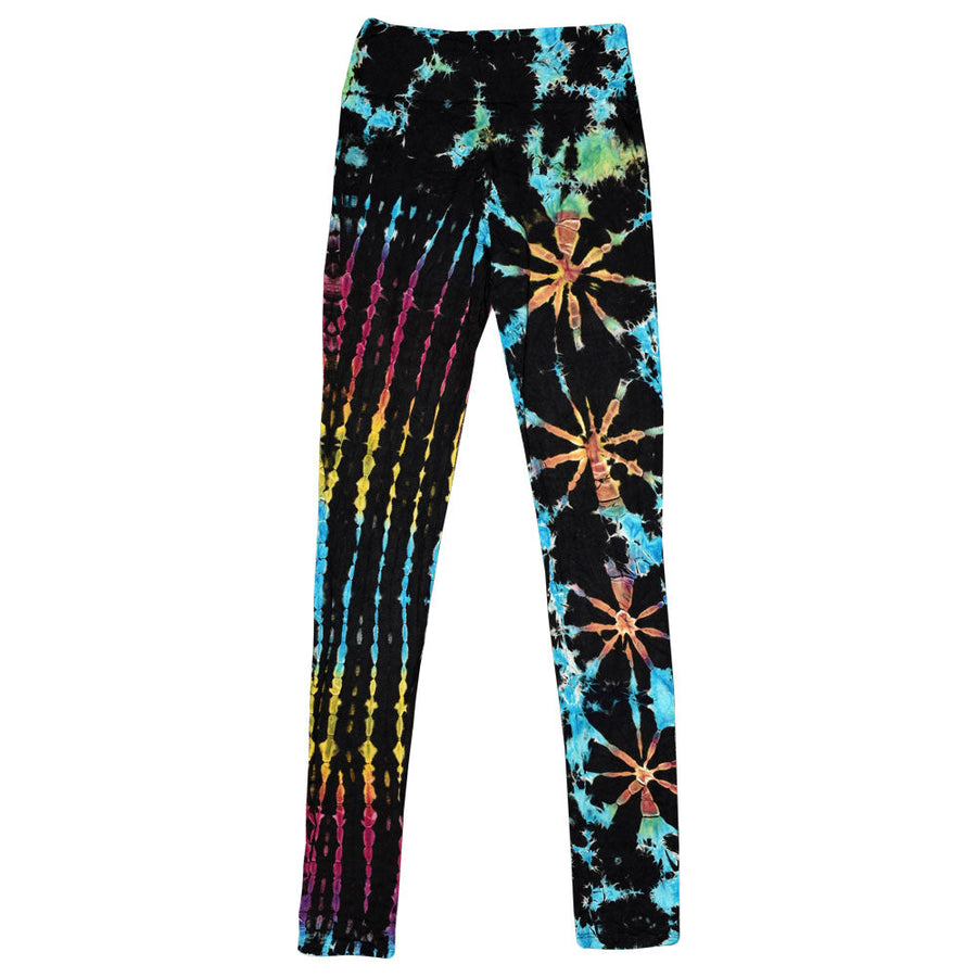 ThreadHeads Night City Lights Tie-Dye Rayon Leggings - Headshop.com