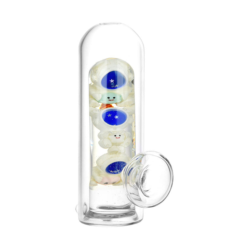 Floating Space Troup Glass Hand Pipe - 5.25" - Headshop.com