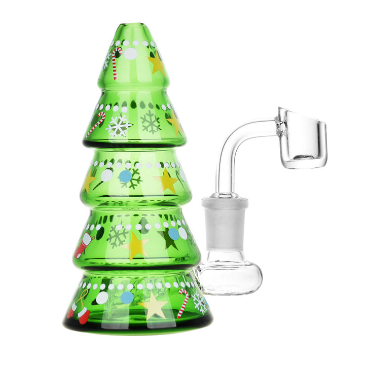 Jolly Holiday Tree Glass Rig - 5" / 14mm F - Headshop.com