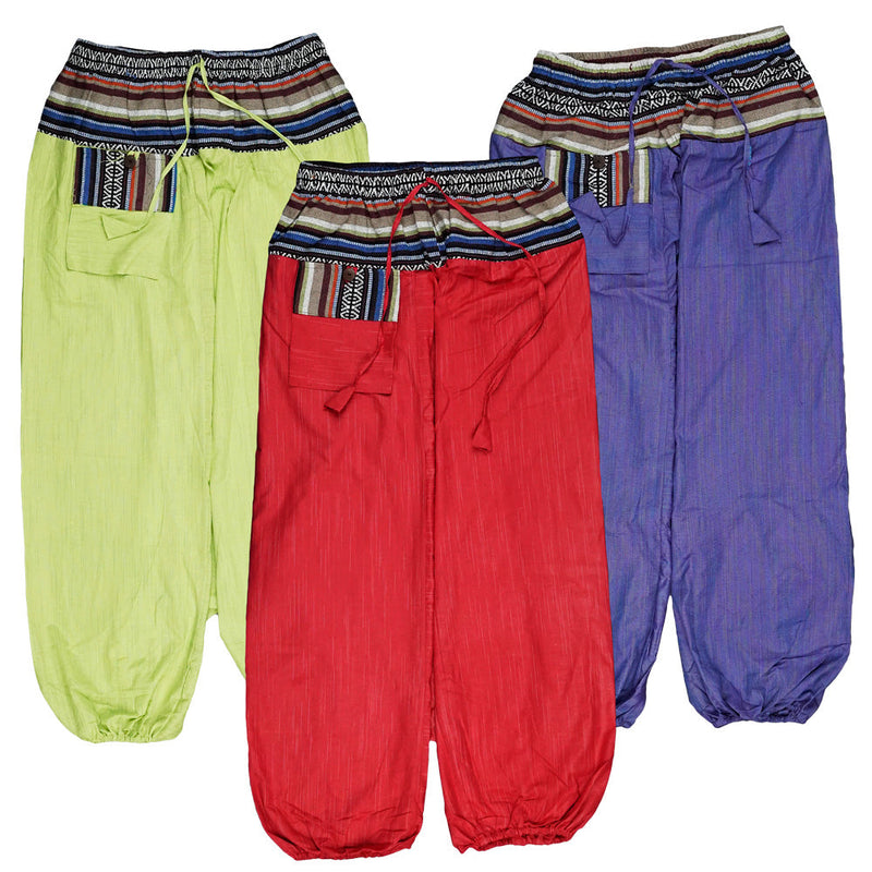 ThreadHeads Southwestern Harem Pants - 40" /Colors Vary - Headshop.com