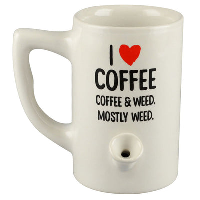 Ceramic Water Pipe Mug - 8oz - Headshop.com