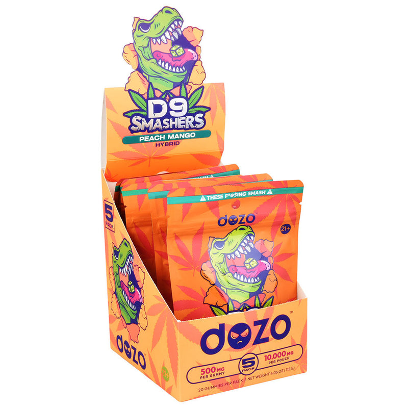 Dozo D9 Smashers Gummies | 10000mg | 20pc | 5pc Display - Headshop.com