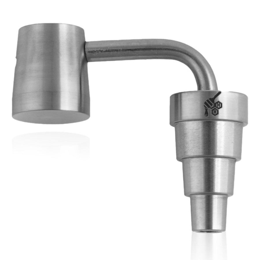 TITANIUM 6 IN 1 LONG NECK BANGER DAB NAIL - Headshop.com