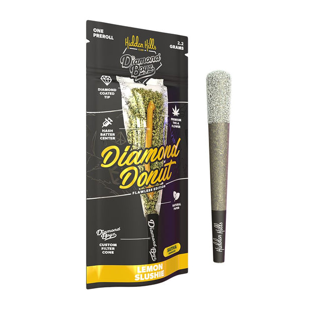 Hidden Hills x Diamond Boys THCA Diamond Donut Pre-Roll | 2.2g | 10ct Display
