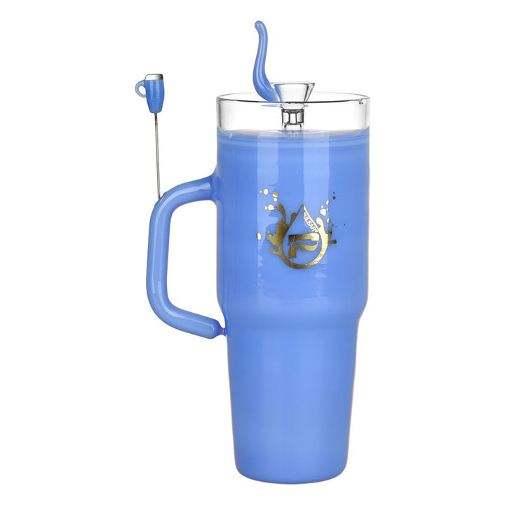 Pulsar Stonely Cup Glass Water Pipe | 8.5" | 14mm F - Headshop.com